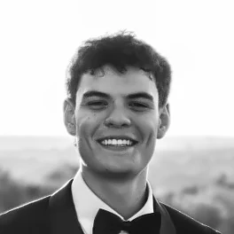 Nick Jaime, smiling